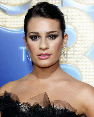 Lea+michele+glee+premiere