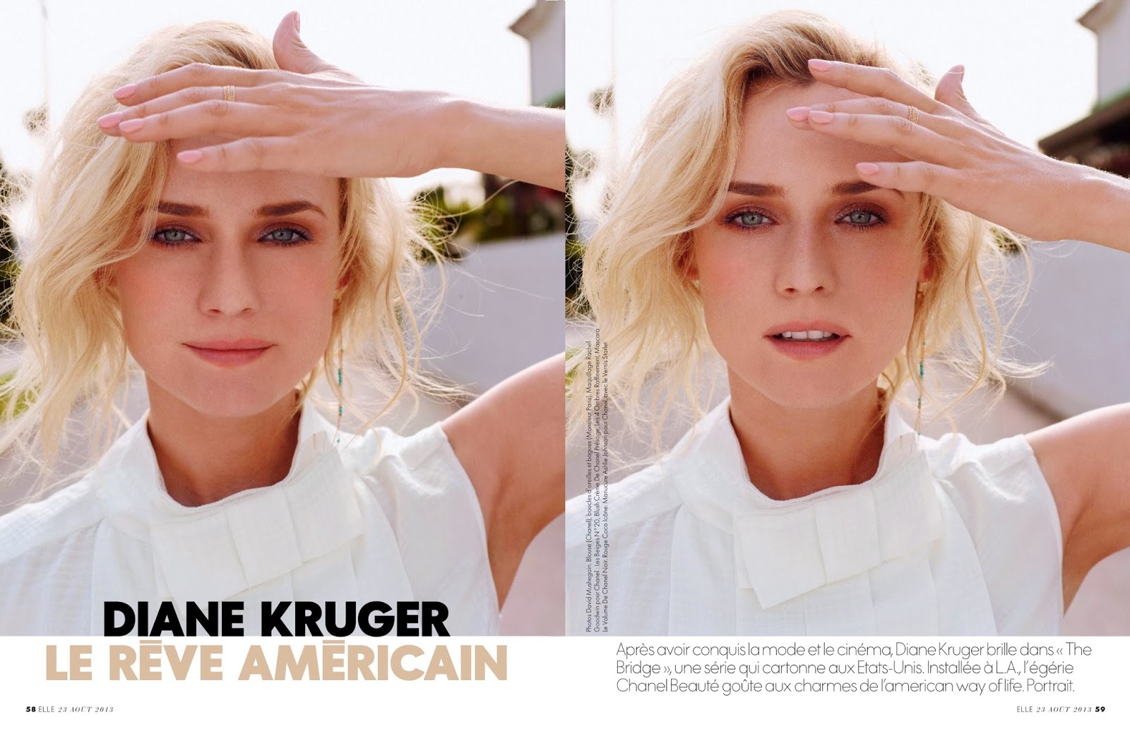 Diane Kruger: Elle France 2013